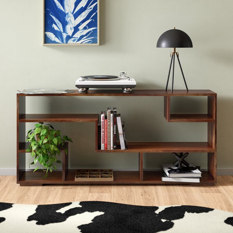 Kristofer Geometric Bookcase & Reviews | AllModern